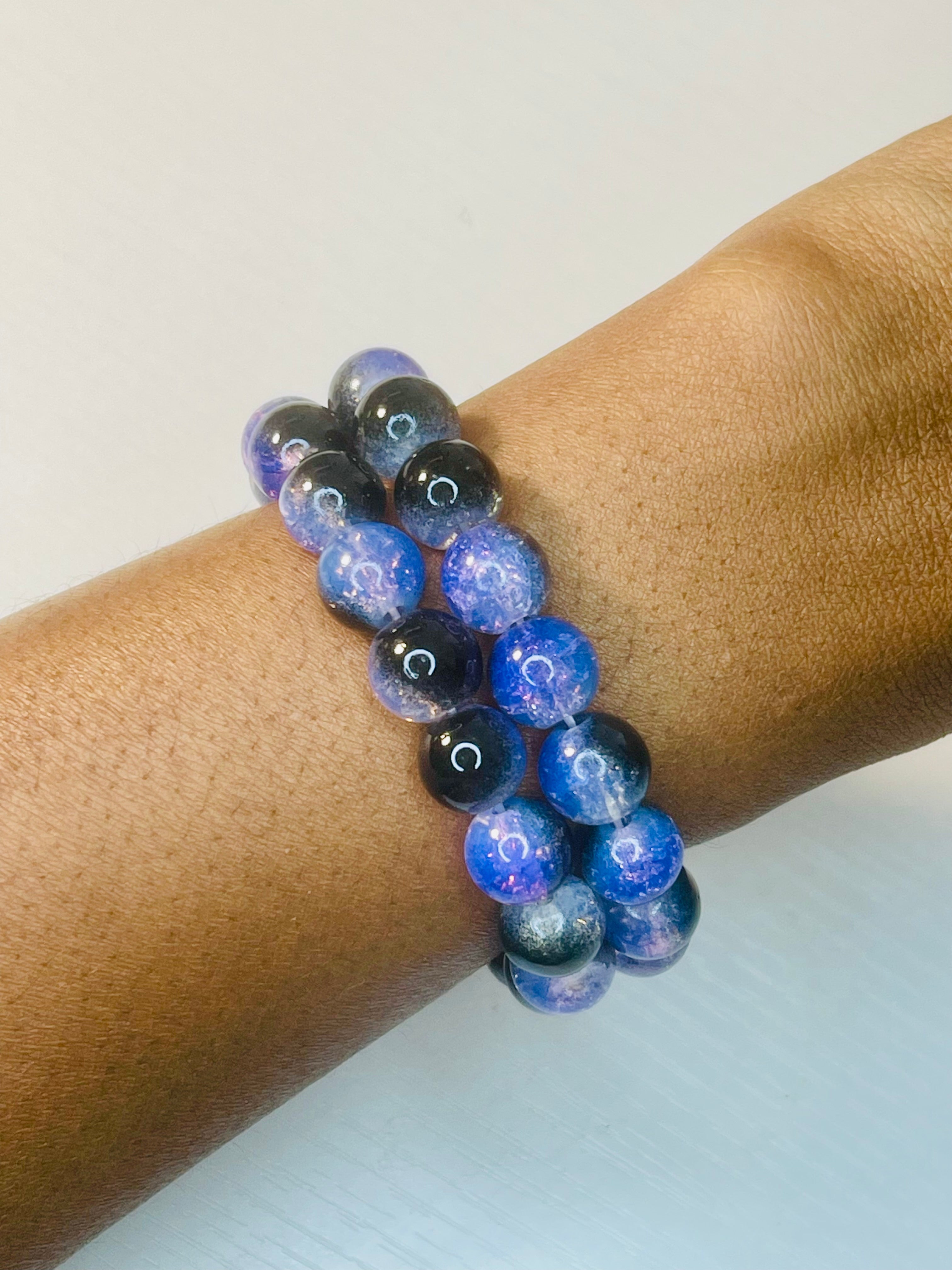 Midnight Beaded Bracelet