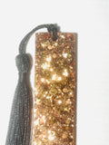 Resin Lettered Glitter Bookmark
