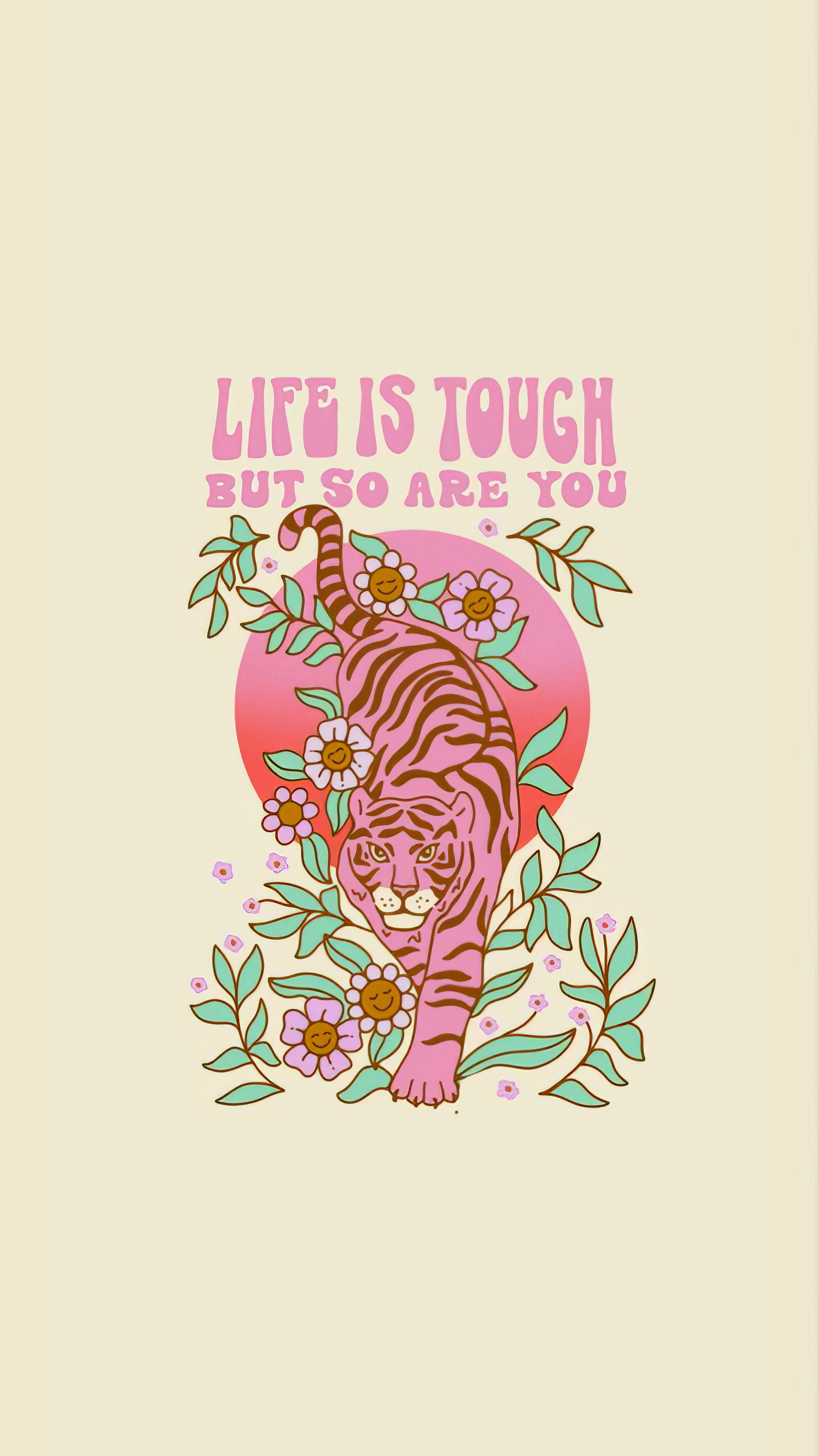 Life Is Tough Wall Art - Download
